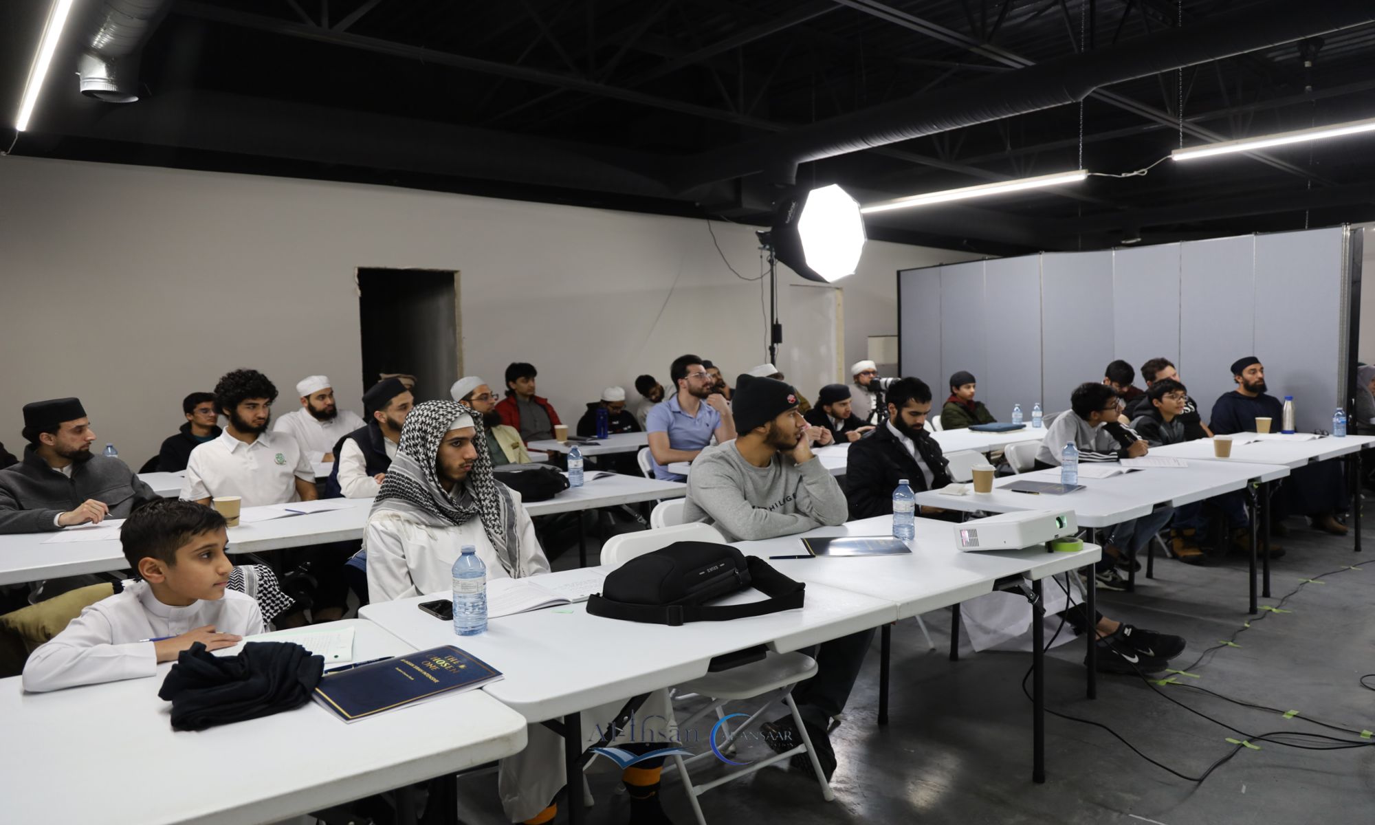 Students learning at Al Ansaar